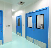 Cleanroom Sliding Doors Pharmaceutical Swing Door