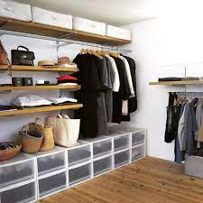 6畳のレイアウト 収納術まとめ 一人暮らし 子供部屋 リビングダイニングの使い方 folk クローゼット 収納 インテリア 収納 クローゼットのレイアウト