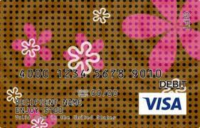 Secure delivery within 3 days. Brown Flower Visa Gift Card Giftcardmall Com