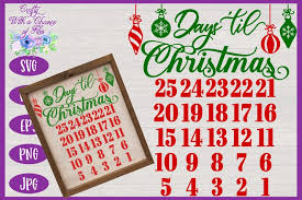 April 2016 free svg designs: Christmas Countdown Svg Advent Calendar Svg Christmas 9255 Svgs Design Bundles
