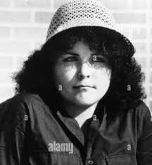 Christine the roving reporter, circa 1982. Image is from Alamy.