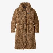 Patagonia Women S Recycled High Pile Fleece Coat In 2020 Fleece Coat Patagonia Womens Coat