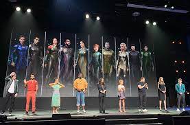 Angelina jolie has been spotted in full costume on the set of marvel's eternals. New The Eternals Set Photos Feature Cast In Their Full Costumes