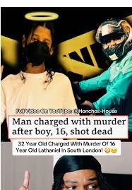 Murder Charge in South London: 16-Year-Old Victim Lathaniel