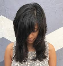 Medium hairstyle with perky feathery layers. 20 Feathered Hair Styles That Remain Miraculously Perfect