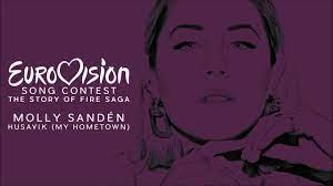 The story of fire saga, her she released today an acoustic version of husavik, check that one down below Molly Sanden Husavik My Hometown Youtube