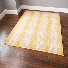 With its medium size, a 5x7 rug is probably the most versatile rug size there is. Ochre Zola Open Plaid Area Rug 5x7 Kirklands