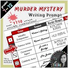If you're writing a traditional murder mystery, then there has to be some sort of punishment meted out. How To Write A Murder Mystery Worksheets Teaching Resources Tpt