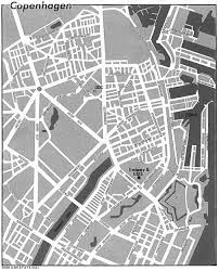 El mapa está impreso sobre un papel especial fotográfico grueso lo que permite su colocación en cualquier muro o pared de su oficina, escuela o casa. Mapa De La Ciudad De Copenhague Dinamarca Mapa Owje Com