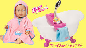 More than 24 million baby born dolls have been sold all over the world since the market launch in 1991. Baby Annabell Bath Set Baby Born Interactive Bathtub Unboxing Play Youtube