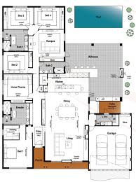Mojo's 4 bedroom home designs come in a large range of shapes and sizes, perfect for modern families. Floor Plan Friday 4 Bedroom 3 Bathroom With Modern Skillion Roof