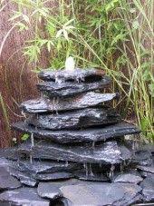 Quellstein Monolith Travertin 65cm Quellsteine Quellstein Monolithique Brunnen Garten Gartenbrunnen Brunnen