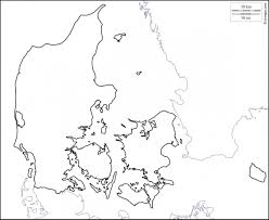 Es gibt allerdings zwei ausnahmen, da benötigen sie keinen angelschein: Danemark Karte Umriss Karte Von Danemark Gliederung Northern Europe Europa