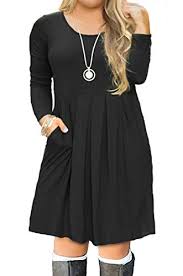 Women S Plus Size Casual Long Sleeve Pleated T Shirt Dress With Pockets Buy Online In Mongolia At Mongolia Desertcart Com Productid 77454164 Free returns 100% satisfaction guarantee fast shipping. desertcart