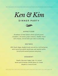 Change up the copy and font—sub out the imagery with your photos. 3 Course Meal Menu Templates Awesome Food Overlay Dinner Party Menu Templates By Canva Easy Dinner Party Easy Dinner Party Menu Party Menu