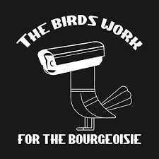 The Birds Work For The Bourgeoisie T Shirt Pin Di Trending T Shirt