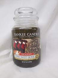 Yankee Candle Holiday Home Sweet Home 22 Ounces New Home Garden Home Decor Candles Ebay Yankee Candle Candles Sweet Home