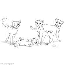 Cat coloring picture sourceandsummit co. Free Warrior Cat Coloring Pages Xcolorings Com