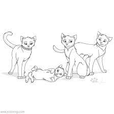 Here is warrior cat coloring pages picture for you. Free Warrior Cat Coloring Pages Xcolorings Com