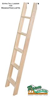 Additionally, there should be about 10 to 12 inches of space between each rung on the ladder. Solid Wood Bunk Or Loft Bed Ladder