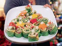 Wrap And Stack Sandwich Tree Recipe Christmas Recipes Appetizers Christmas Finger Foods Christmas Food