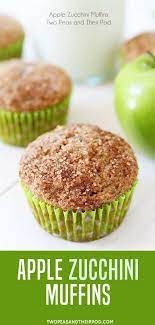 Apples Zucchini Healthyrecipes Healthyfood Backtoschool More Back To School Food Ideas At Twopeasandtheirpod Com Apple Z Apple Zucchini Muffins Healthy Muffins Baking Recipes