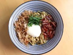 Bacon and Egg Mazemen Recipe