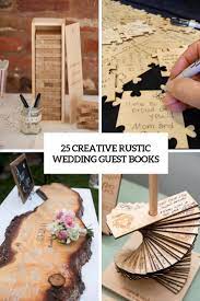 Fun crafts diy and crafts puzzle crafts puzzle art custom jigsaw puzzles diy wedding video wedding videos ideias diy diy videos more information. 25 Creative Rustic Wedding Guest Books Weddingomania