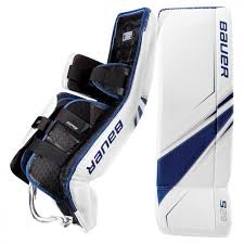 bauer supreme s18 s29 intermediate goalie leg pads