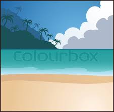 Download beach background images and photos. Beach Background Vector Clip Art Stock Vector Colourbox