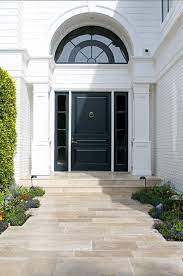 Grand entry doors cannot guarantee that the information contained on its web site will not contain grand entry doors reserves the right to correct any error, inaccuracy, or omission, or to change or. Front Door With A Grand Entrance Classic Front Door Frontdoor Doors Tiles Front Door Design House Entrance Black Front Doors