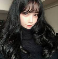 54 Ideas Hair Black Korean For 2019 In 2020 Black Hair Korean Ulzzang Hair Uzzlang Girl