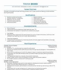 The accomplishments and metrics will make employers chew their nails. Computer Science Teacher Resume Example Teacher Resumes Livecareer