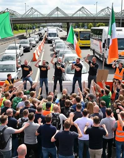 NATIONWIDE SHUTDOWN: Ireland Pushed to the Brink as Mass Working-Class Protests Threaten to Dissolve Government!" Hundreds of thousands of citizens across Ireland have taken to the st | Quiet Origins