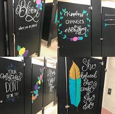 Inspirational Quotes Beautiful Bathrooms School Bathroom School Decorations School Improvement