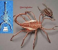 Tutorial Wire Scorpion Wire Jewelry Tutorial Copper Wire Art Wire Work Jewelry
