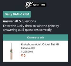 Please understand that our phone lines must be clear for urgent medical care needs. Amazon Kookaburra Cricket Bat Quiz Answers Win Cricket Bat
