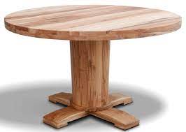 A beautiful dining table with strong carved legs and a dark oak, cherry or walnut veneer on the top , nothing can beat that beautiful and chic look. Casa Padrino Luxury Solid Wood Dining Table Different Sizes Colors Round Oak Wood Kitchen Table Rustic Dining Room Furniture