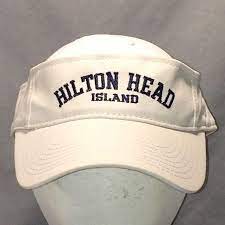 Vintage Golf Visor Hilton Head Island Hat Baseball Cap Mens Etsy Hats For Men Baseball Hats Baseball Caps Mens