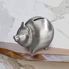 Personalized gifts in metal glass leather and wood. Buy Personalized Large Piggy Bank With Matte Finish Online In Singapore B07pwh9pr3