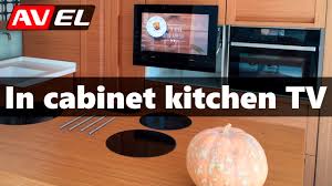 cabinet kitchen tv (cabinet door tv