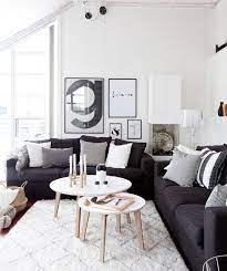 People are often too scared to take a black sofa in house because they think it won't match their style or that it would be too dark. How To Style A Black Sofa Grey Couch Living Room Grey Sofa Living Room Dark Grey Couch Living Room