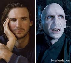 Ralph Fiennes Lord Voldemort Harry Potter Series Movie Makeup Voldemort Ralph Fiennes