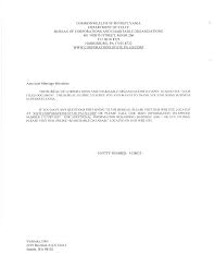 You can get him ordained online for free and then he can perform weddings for anybody when the mood strikes him. Amm Government Filings American Marriage Ministries Pennsylvania Foreign Corporation Certificate