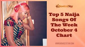 Top 5 Nigerian Songs Of The Week October 4th 2019 Chart