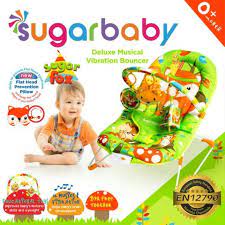 Getaran dan goyangan saat duduk di atas bouncer akan membuat si kecil merasa nyaman karena terasa seperti dalam ayunan anda. Sugar Baby Bouncer 1 Recline Deluxe Sugar Baby Kursi Bayi Shopee Indonesia
