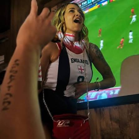Jaw-Dropping England Fan Flashes The Crowd During Wild World Cup Celebration  [VIDEO] Full story in comments. 👇