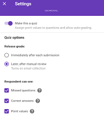 If you come to a quiz and it seems locked. How Do I Enable Students To See Missed Quiz Questions Correct Answers After Manual Review Google Classroom Community