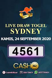 Result Sydney Kamis 24 September 2020 Sydney Pengetahuan