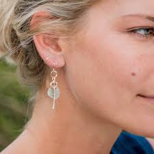 Handmade Jewelry Donna Coin Earring Liz James Designs